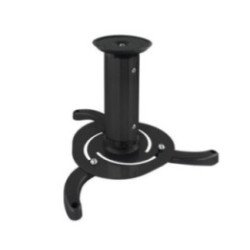 Soporte de techo para proyector tooq pj1010tn-b/ inclinable/ giratorio/ hasta 10kg