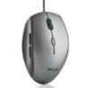 Ratón ergonómico ngs moth gray/ hasta 1600 dpi/ gris