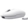 Ratón inalámbrico trust seron 26019/ batería recargable/ hasta 3200 dpi/ blanco