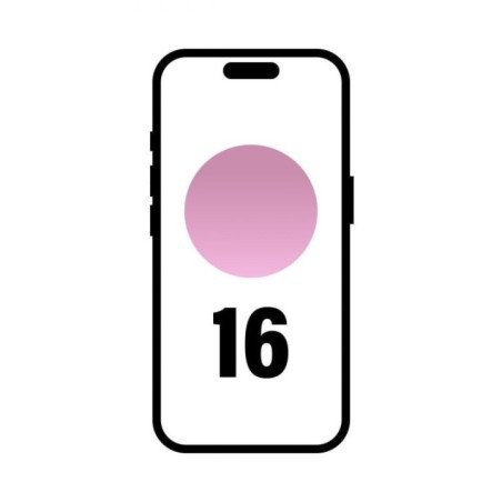 Smartphone apple iphone 16 128gb/ 6.1'/ 5g/ rosa