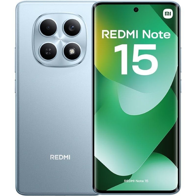 Smartphone xiaomi redmi note 15 6gb/ 128gb/ 6.77'/ azul glaciar