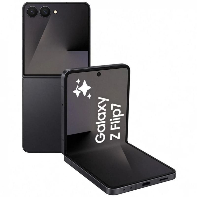 Smartphone samsung galaxy z flip7 12gb/ 256gb/ 6.9'/ 5g/ negro oscuro