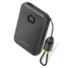 Powerbank 10000mah vention fkab0-c/ 22.5w/ negra/ incluye cable usb tipo-c
