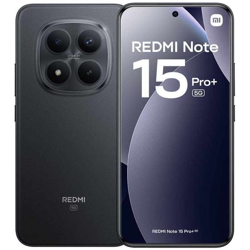 Smartphone xiaomi redmi note 15 pro plus 8gb/ 256gb/ 6.83'/ 5g/ negro
