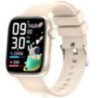 Smartwatch forever igo watch 3 jw-500/ notificaciones/ frecuencia cardíaca/ marfil