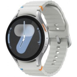 Smartwatch samsung galaxy watch 7/ notificaciones/ frecuencia cardíaca/ gps/ plata