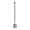 Soporte de techo giratorio/ inclinable/ extensible aisens ct43tse-053 para tv de 23-43'/ hasta 50kg