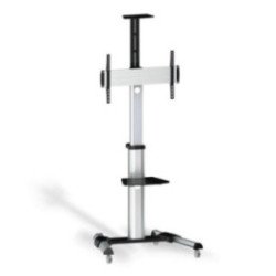 Soporte de suelo inclinable con ruedas aisens ft70tre-037 para tv 37-70'/ hasta 50kg