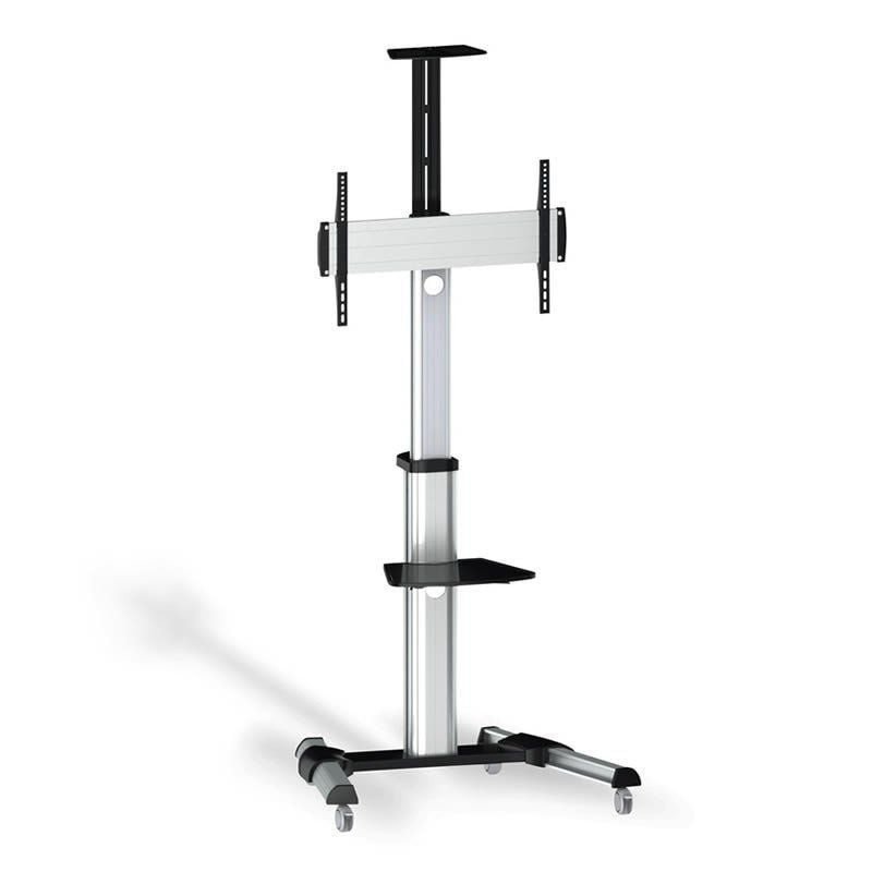 Soporte de suelo inclinable con ruedas aisens ft70tre-037 para tv 37-70'/ hasta 50kg