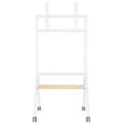 Soporte de suelo con ruedas aisens ft86fe-331 para tv de 37-86'/ hasta 50kg