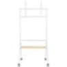 Soporte de suelo con ruedas aisens ft86fe-331 para tv de 37-86'/ hasta 50kg