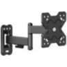 Soporte de pared giratorio/ inclinable/ nivelable aisens wt32tsr-381 para monitores y tv de 13-32'/ hasta 20kg