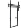 Soporte de pared fijo/ suelo tooq hiperión fs2280m-b para tv de 55-100'/ hasta 120kg