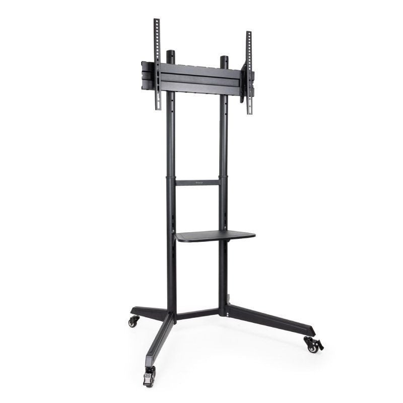 Soporte de suelo inclinable con ruedas tooq fs1170m-b para tv de 37-70'/ hasta 50kg