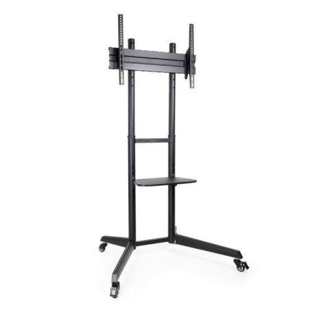 Soporte de suelo inclinable con ruedas tooq fs1170m-b para tv de 37-70'/ hasta 50kg