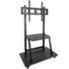 Soporte de suelo ajustable con ruedas tooq fs20101m-b para tv de 37-100'/ hasta 150kg