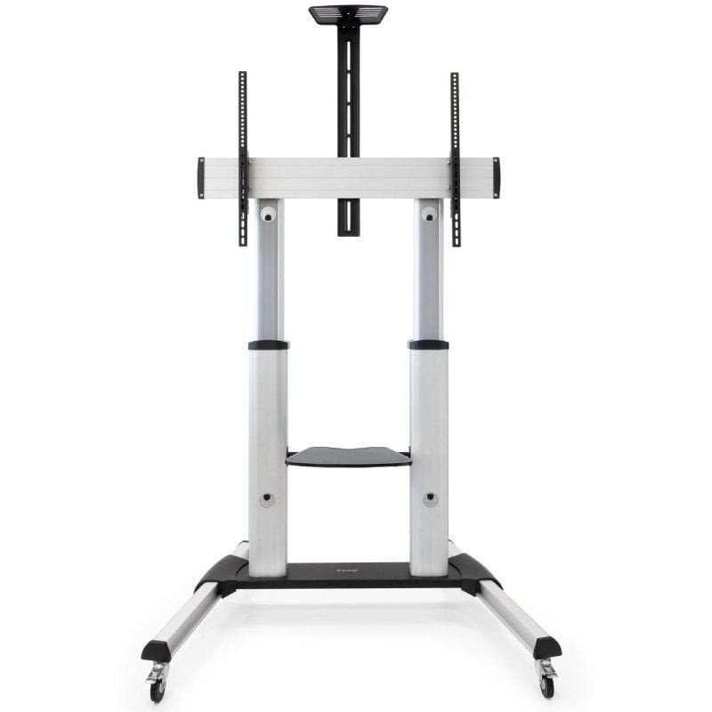 Soporte de suelo inclinable/ ajustable con ruedas tooq fs20300m-b para tv de 60-100'/ hasta 100kg