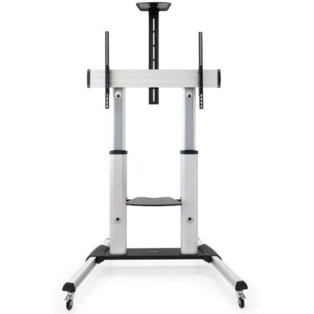 Soporte de suelo inclinable/ ajustable con ruedas tooq fs20300m-b para tv de 60-100'/ hasta 100kg