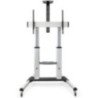 Soporte de suelo inclinable/ ajustable con ruedas tooq fs20300m-b para tv de 60-100'/ hasta 100kg