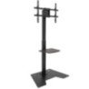 Soporte de suelo rotatorio/ajustable tooq fs2284m-b para tv de 37-70'/ hasta 70kg