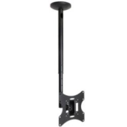 Soporte de techo giratorio/ inclinable/ nivelable tooq lpce2301tsli-b para tv de 23-42'/ hasta 30kg