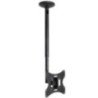Soporte de techo giratorio/ inclinable/ nivelable tooq lpce2301tsli-b para tv de 23-42'/ hasta 30kg