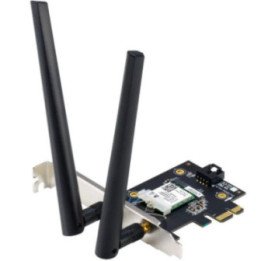 Tarjeta de red inalámbrica-pci express asus pce-be6500/ 6500mbps/ 2.4/5/6ghz