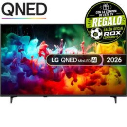 Televisor lg qned evo ai qned72 mini led 55qned72b6b 55'/ ultra hd 4k/ smart tv/ wifi