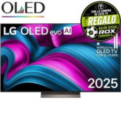 Televisor lg oled evo ai c5 oled65c56lb 65'/ ultra hd 4k/ smart tv/ wifi