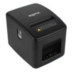 Impresora de tickets approx apppos80am-usb/ térmica/ ancho papel 80mm/ usb-rj11/ negra