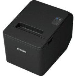 Impresora de tickets epson tm-t20iv/ ancho papel 80mm/ usb-rs232/ negra