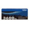 Tóner original brother tn3600xl alta capacidad/ negro