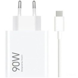 Cargador de pared gan xiaomi 90w hypercharge combo (type-a)/ 1xusb + cable usb tipo-c/ 90w