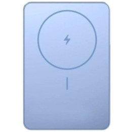Powerbank 5000mah xiaomi super slim magnetic power bank 5000/ wireless/ azul/ incluye cable usb tipo-c