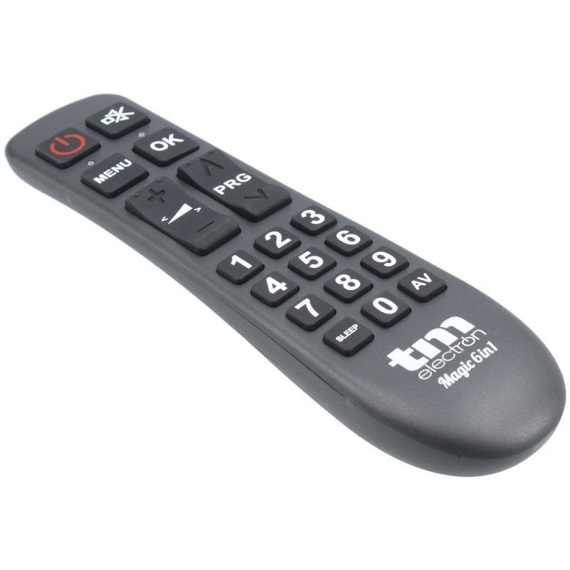 Mando universal magic hotel 6 en 1 para tv samsung/ lg/ sony/ panasonic/ philips/ hisense
