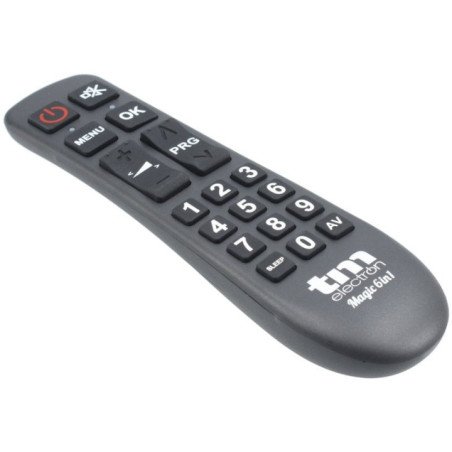 Mando universal magic hotel 6 en 1 para tv samsung/ lg/ sony/ panasonic/ philips/ hisense