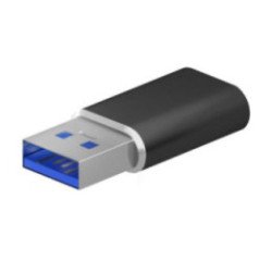 Adaptador usb 3.2 gen2 aisens a108-0678/ usb tipo-c hembra - usb macho