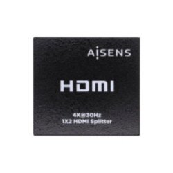 Duplicador hdmi aisens a123-0506/ 2x hdmi hembra/ hdmi macho - usb hembra