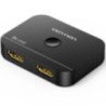 Switch conmutador 8k hdmi 2.1 bidireccional vention akpb0 hdmi hembra/usb-c hembra - 2x hdmi hembra