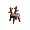 Cute and stylish cartoon deer antler stool phone holder for office use.